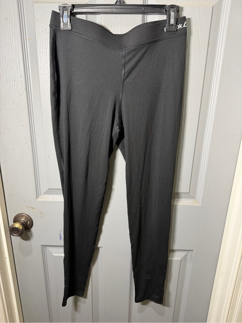 Reebok Black V-Waist Performance Leggings